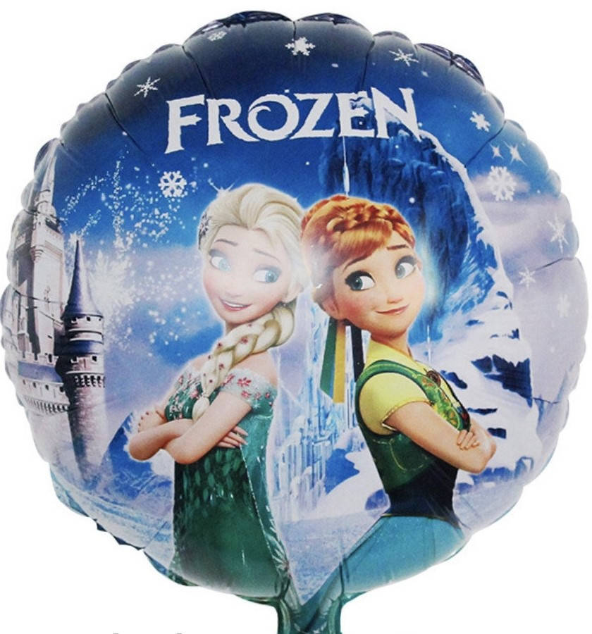 

Фольгированный шарик Холодное сердце 2, 45*45 см, Разные цвета