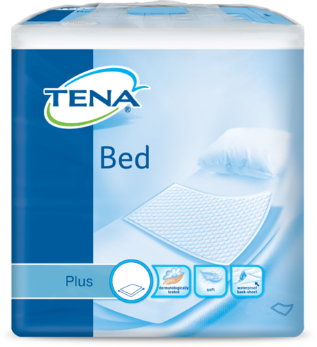 

Одноразовые пеленки впитывающие Tena Bed Plus 60x90 30 шт
