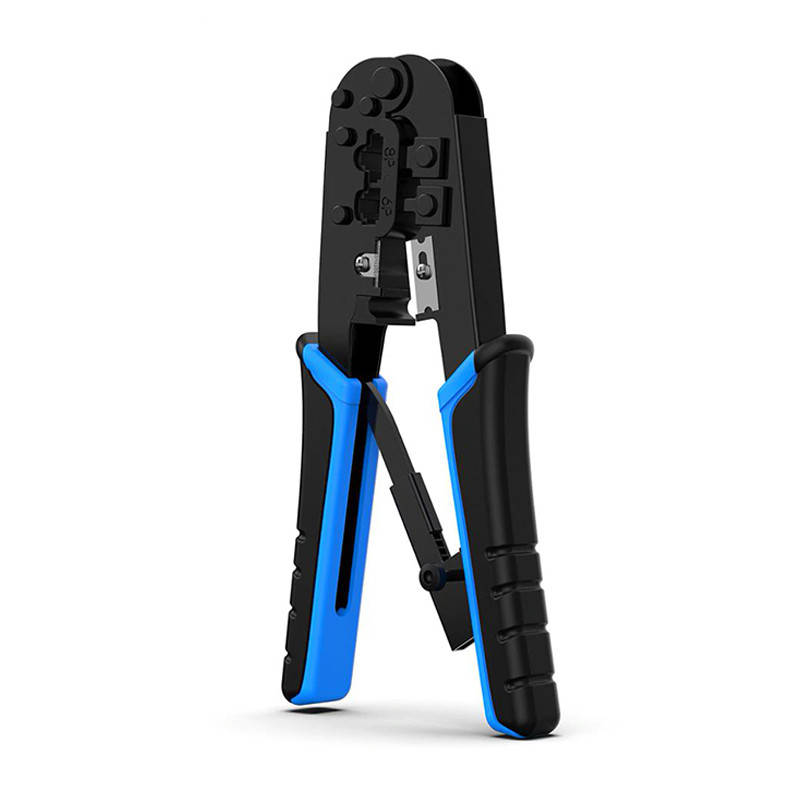 

Клещи для обжима Lesko HT-568R RJ45 (кримпер) для опрессовки штекера витой пары