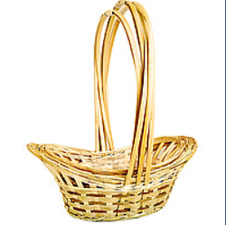 

Набор из корзин из бамбука натуральная, 3 шт (42х38 см)