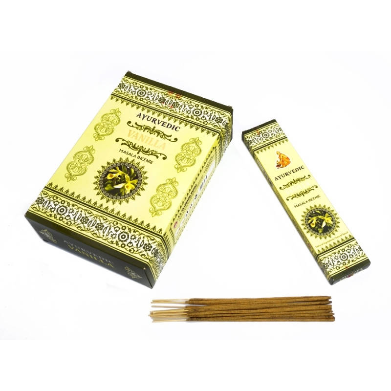 

Пахощі Індійські Ayurvedic Vanilla - Ваніль 022017