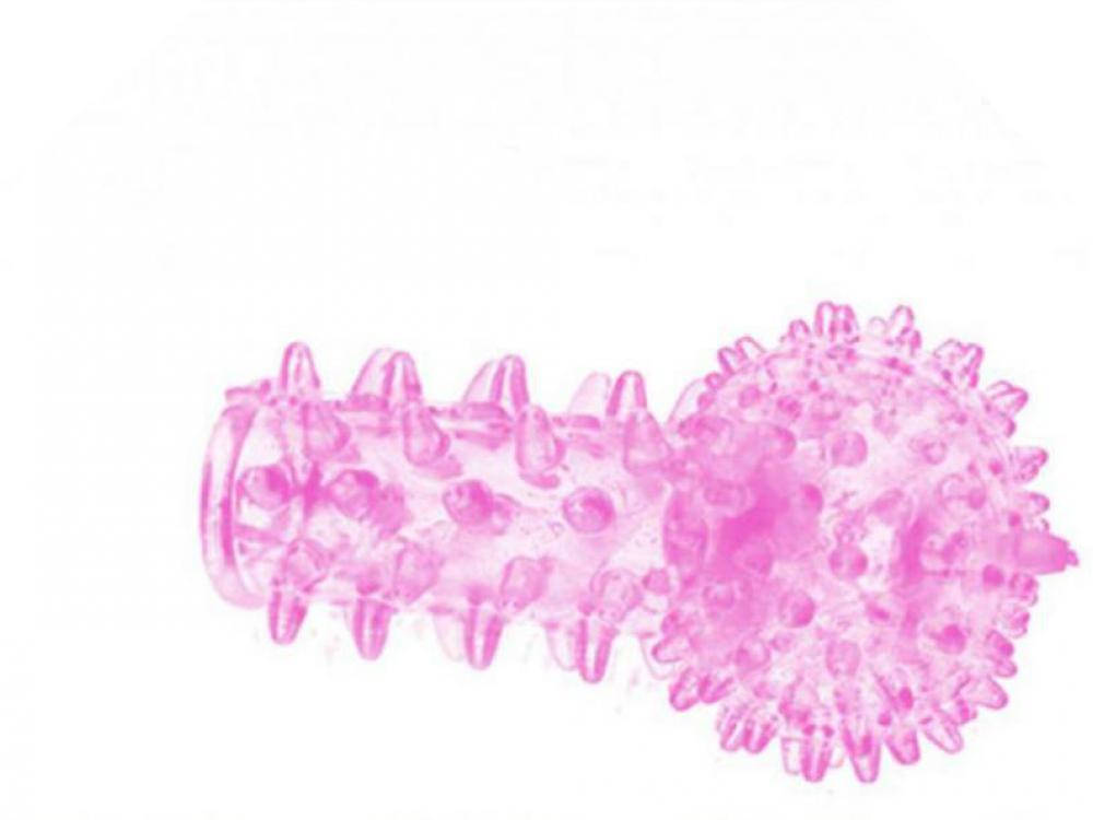 

Насадка на палец для стимуляции Toy Finger 5.5 см х 3.5 см Розовый