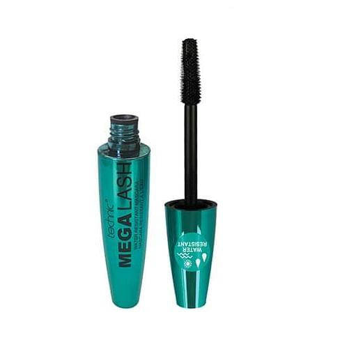 

Водостойкая тушь для ресниц Technic Mega Lash Water Resistant Black Mascara, Черный