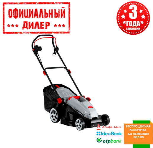 

Газонокосилка электрическая AL-KO Classic 3.87 E Plus (1.4 кВт, 380 мм)