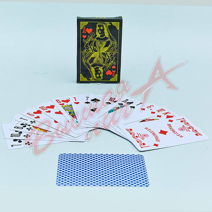 

ИГРАЛЬНЫЕ КАРТЫ (36 КАРТ) ПЛАСТИКОВОЕ ПОКРЫТИЕ