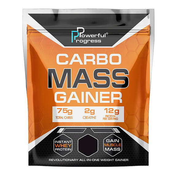 

Гейнер Powerful Progress Carbo Mass Gainer, 4 кг Черничный чизкейк