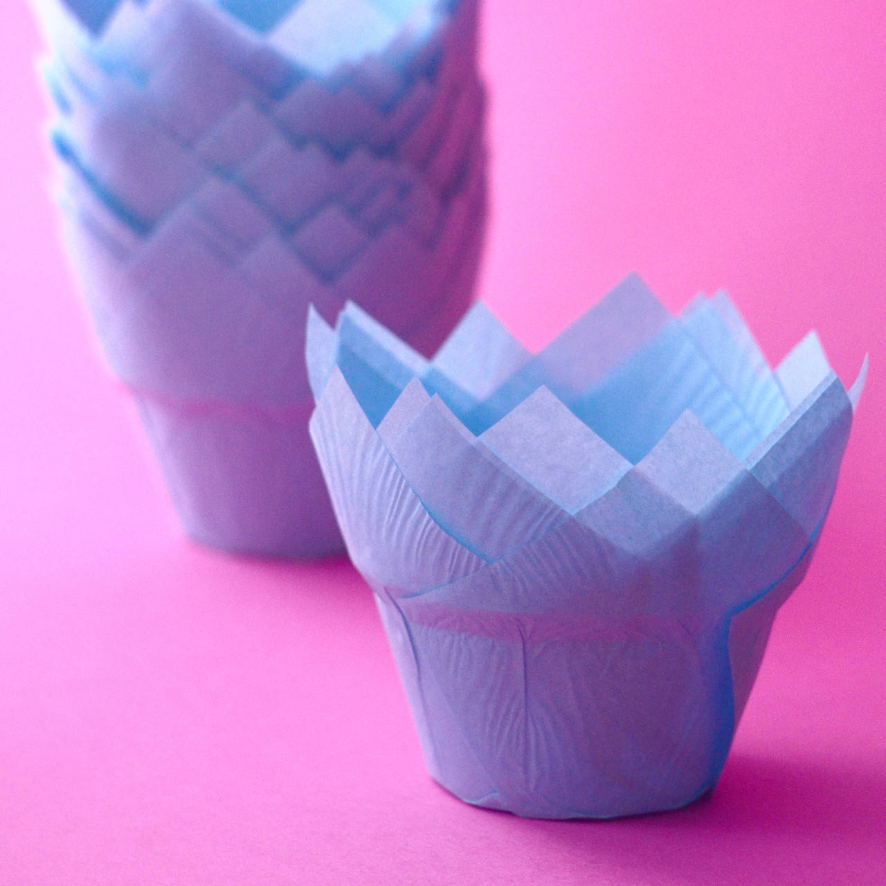 

Капсула для кексов (ЛОТОС нежно-голубой) (10 шт.)