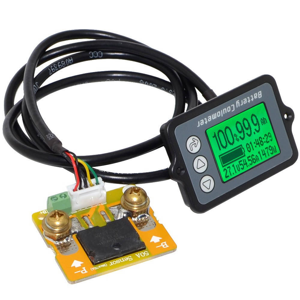 

Ваттметр, индикатор емкости и напряжения TF01N, TK15 80В 50A