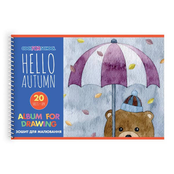 

Альбом для рисования Абстракция на спирали 20 листов CF60903-03