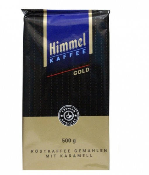 

Кофе молотый Купаж арабики и робусты Himmel Gold, 500г в вакуумной упаковке