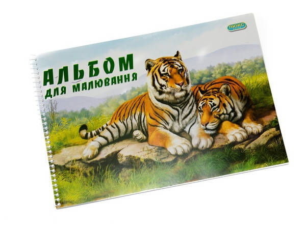 

Альбом на спирали "Люкс-Колор" 50 листов/120 гр.