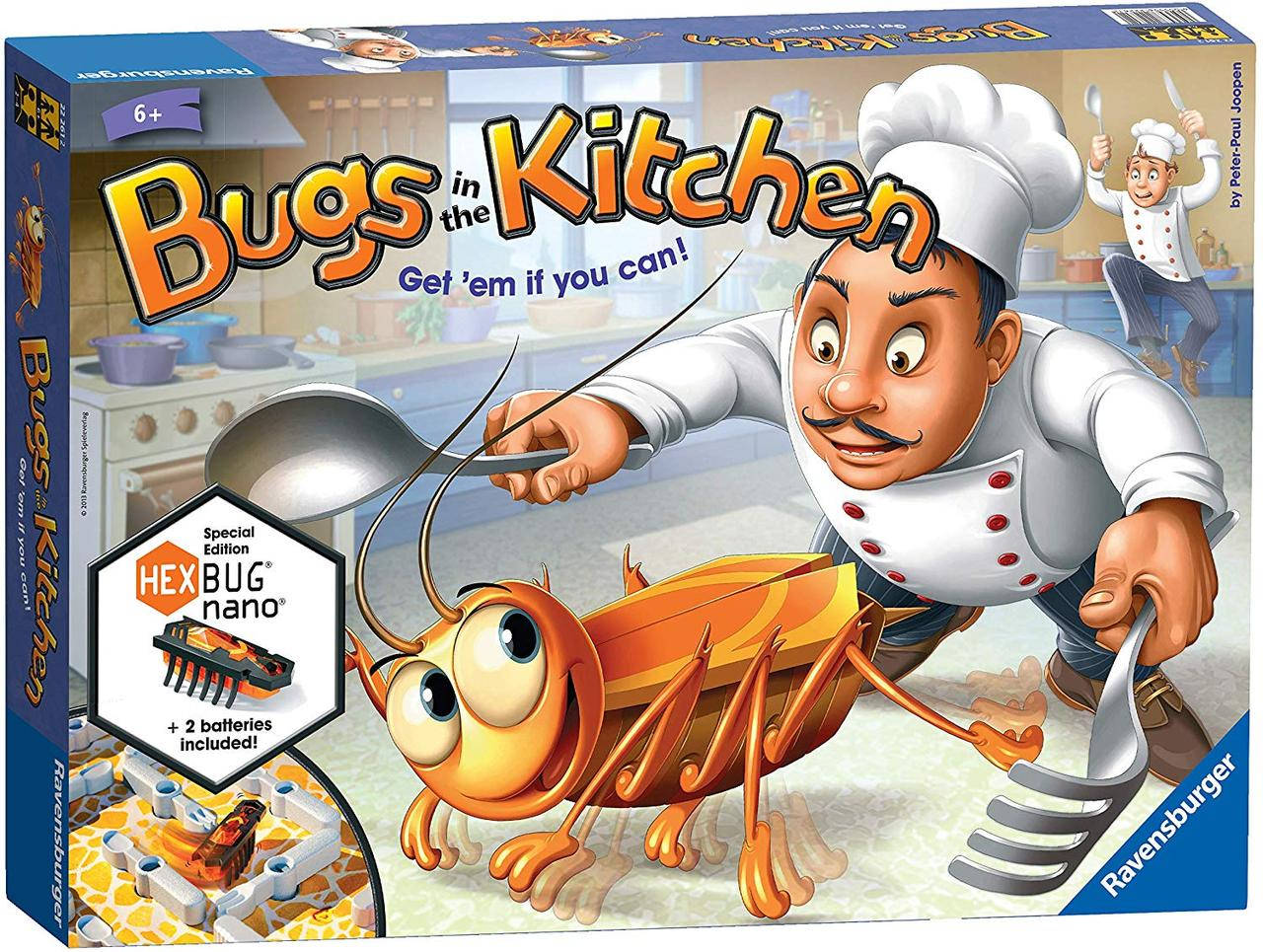 

Ravensburger Bugs in the Kitchen детская настольная игра Кукарача