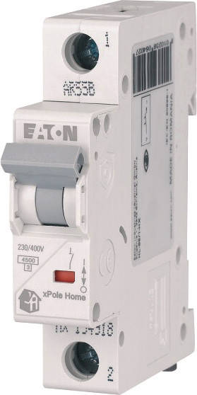 

Автоматичний вимикач Eaton HL-С25/1 1P 25А тип С