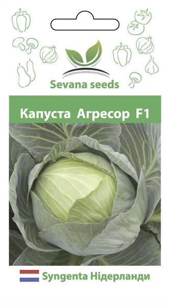 

Семена капусты Агрессор F1 50 шт. Syngenta