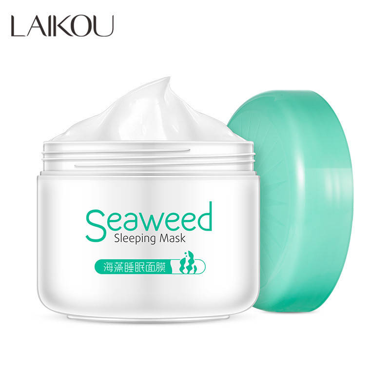 

Ночная питательная маска с морскими водорослями Laikou Seaweed Sleeping Mask, 120мл