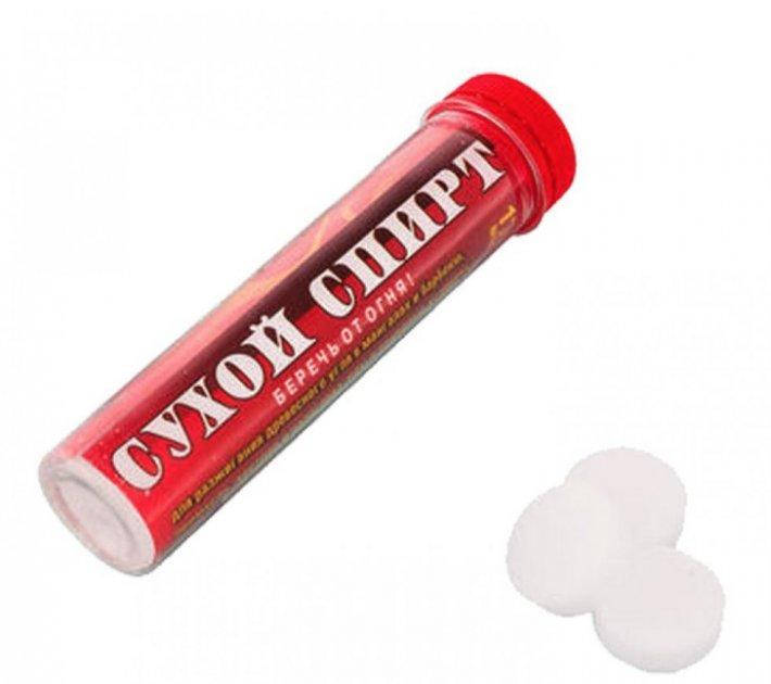 

Сухой спирт в таблетках, сухое горючее 17 таблеток