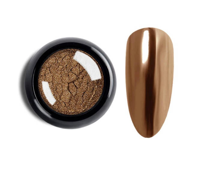 

Зеркальная втирка для ногтей F09 (бронзовый), 2 г