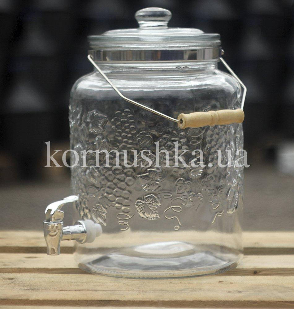 

Лимонадница 8 л с стеклянной крышкой