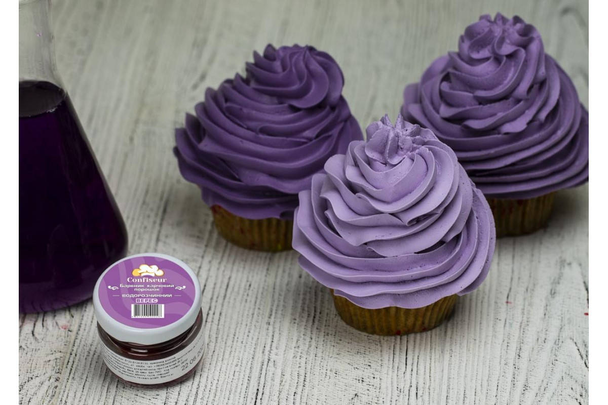 

ТМ Confiseur - краситель порошок водорастворимый Верес