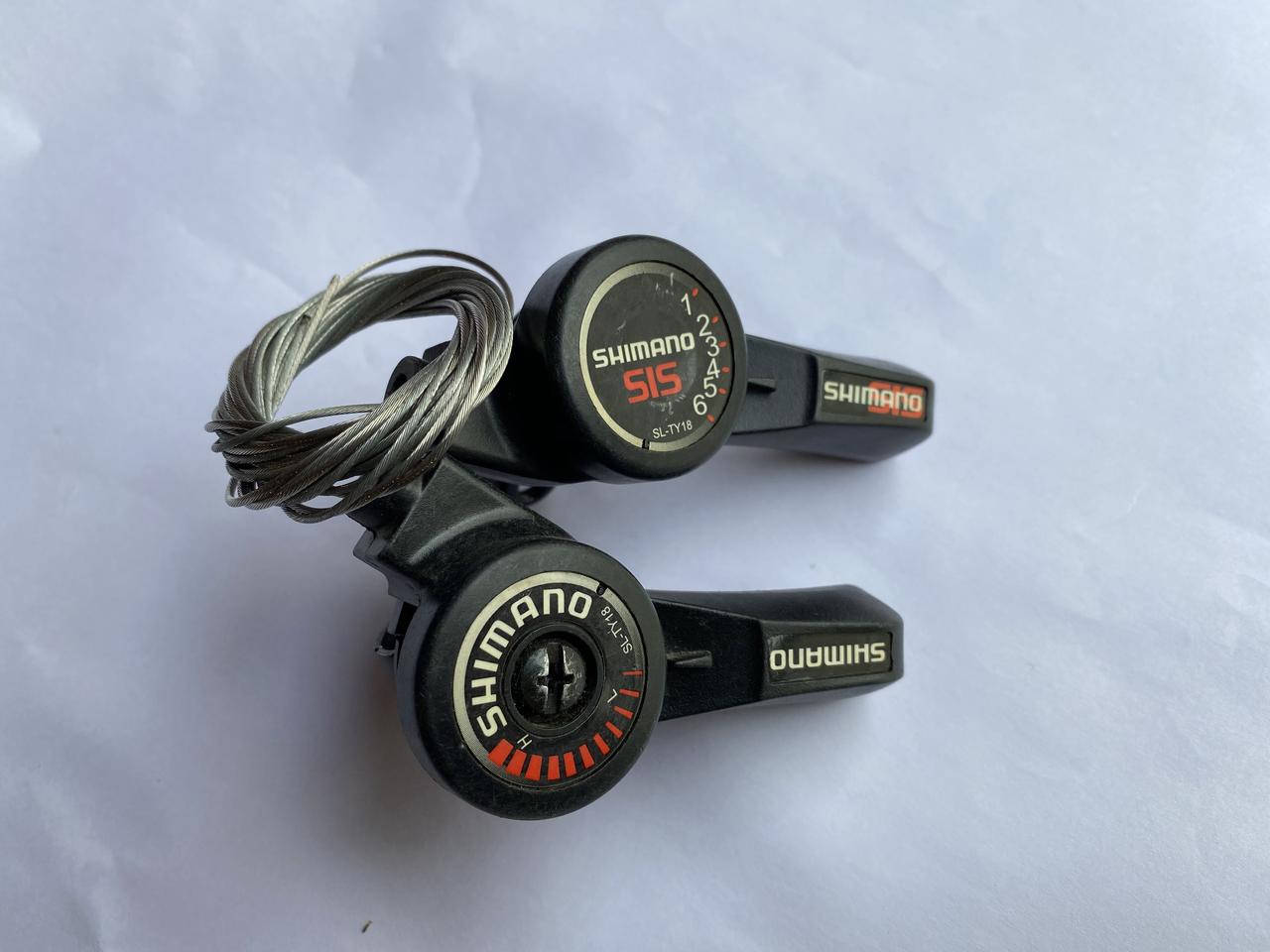 

Манетка shimano sis TY-18
