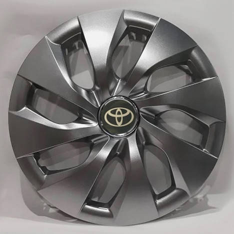 

Колпаки Toyota R16 серебро - (SJS ke2580) - комплект (4 шт.)