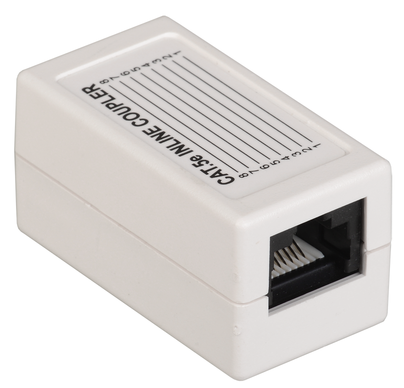 

Проходной адаптер кат.5E utp, тип rj45-rj45, белый, иек [cs70-1c5eu]
