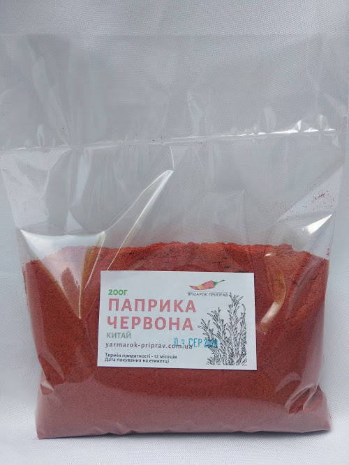 

Паприка молотая, 200г