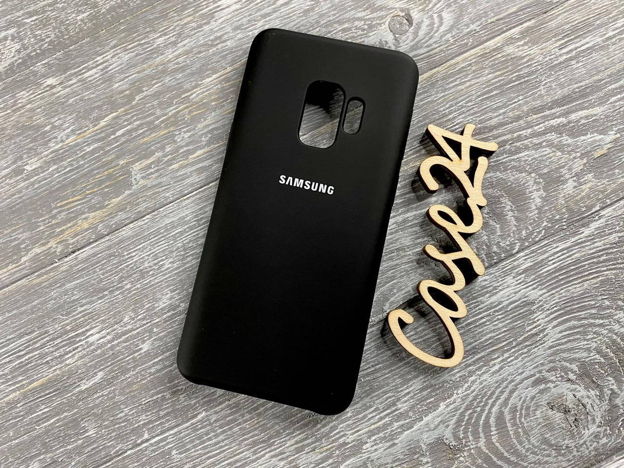 

Чехол Soft touch для Samsung Galaxy S9 (8 цветов) черный
