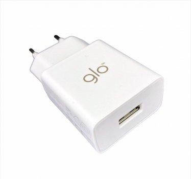 

Блок питания для девайсов с USB 2.0 A Зарядное устройство для glo (Белый)