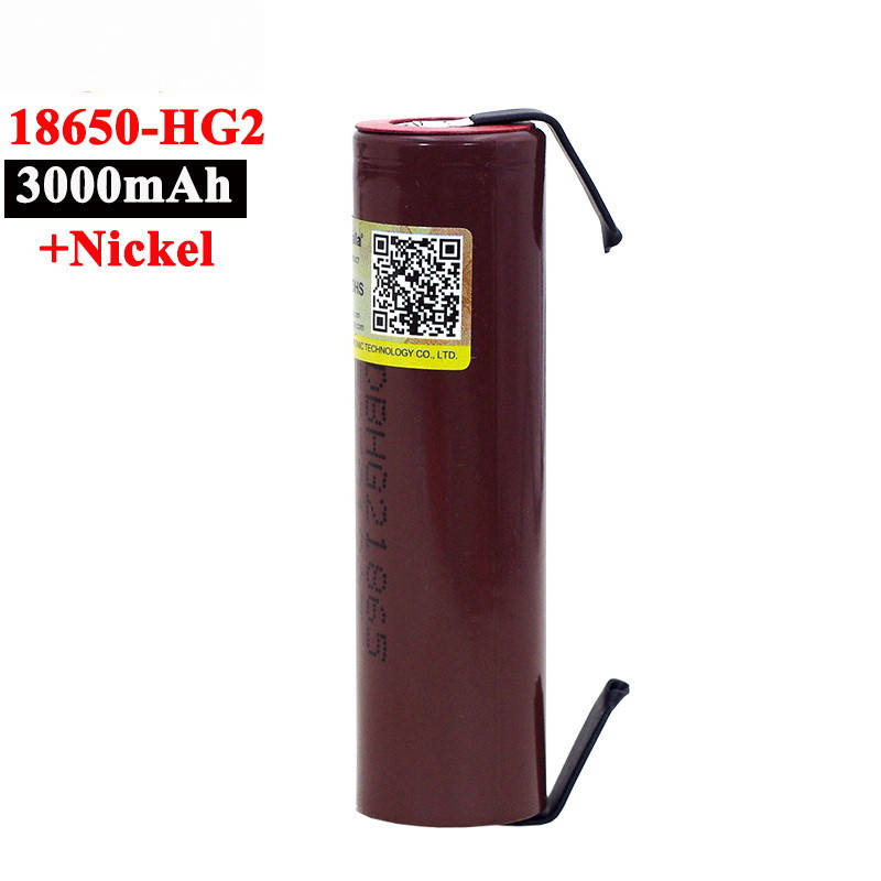 

Аккумулятор высокотоковый 180650 Li-ion HG2 , 3000 мАч, 3,7 В.