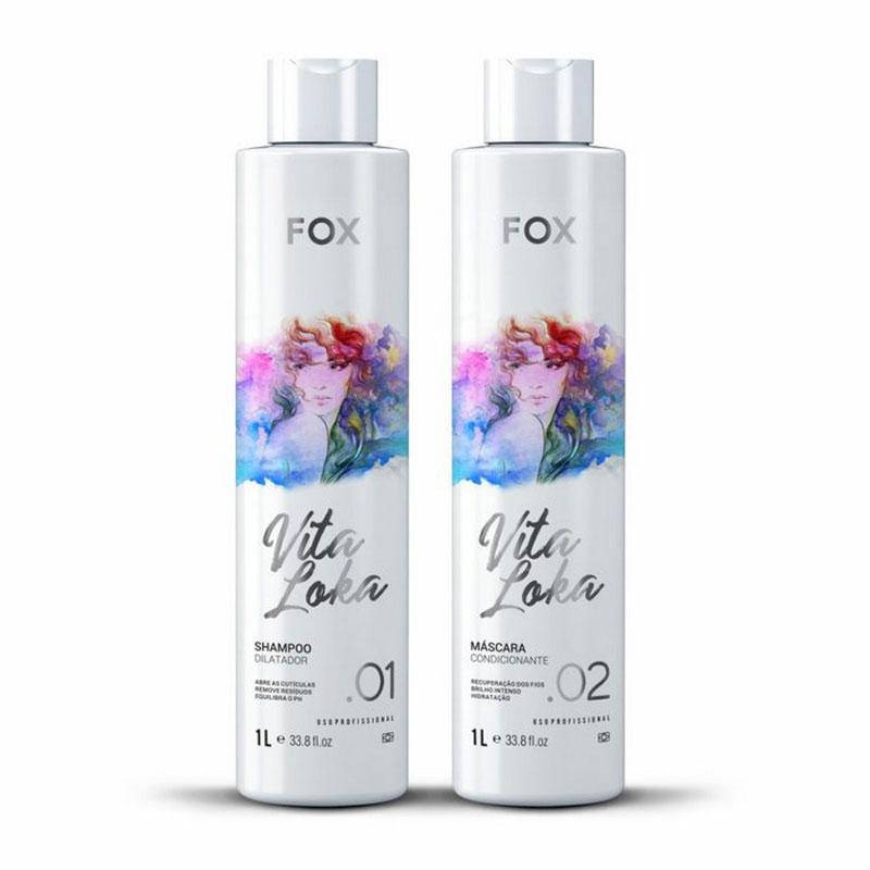 

Кератин для волос Fox Vita Loka набор 2х100 мл