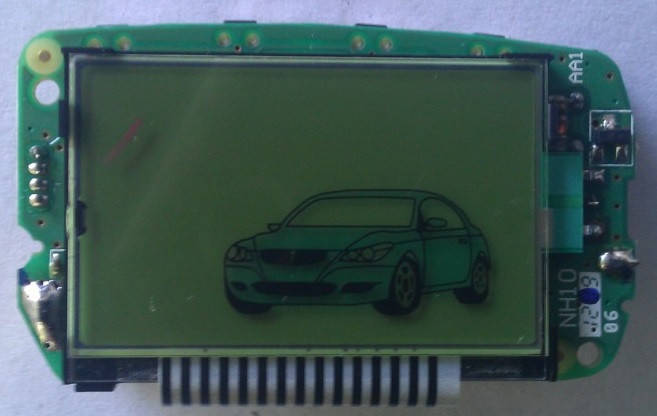 

Плата - брелок Sheriff ZX-750 / APS95LCD-B4