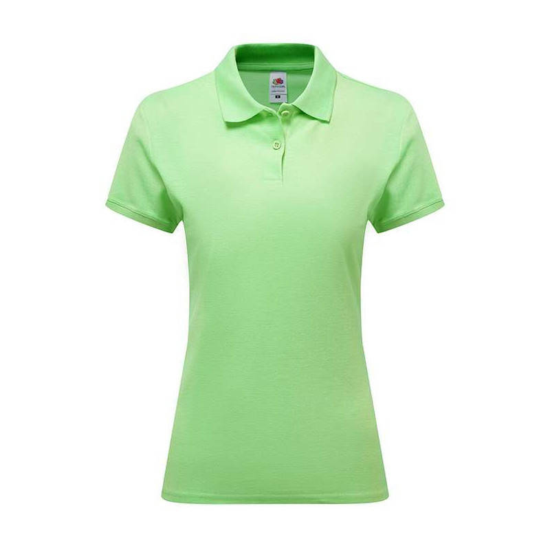 

Футболка поло женская хлопковая однотонная цвет мята - XS, S, M, L, XL, 2XL, Мятный