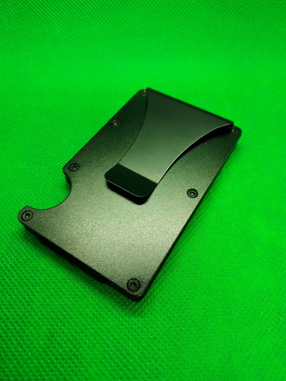 

Картхолдер с зажимом для денег, Черный