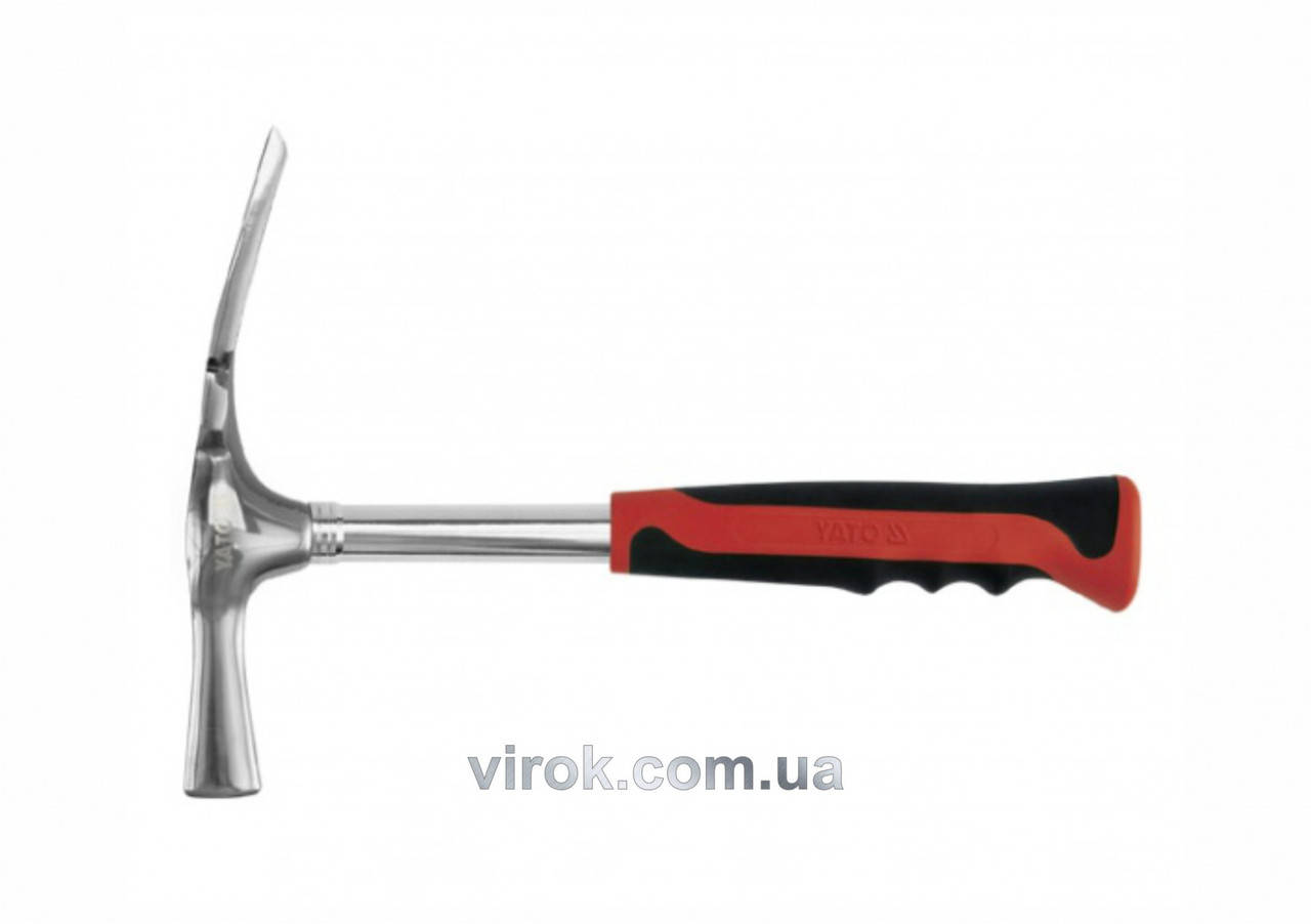 

Молоток каменщика YATO с металлической ручкой 315 мм 600 г YT-4562