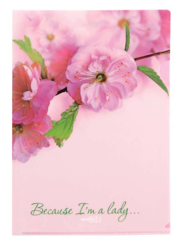 

Папка-куточок А4 Because I am a Lady Сакура