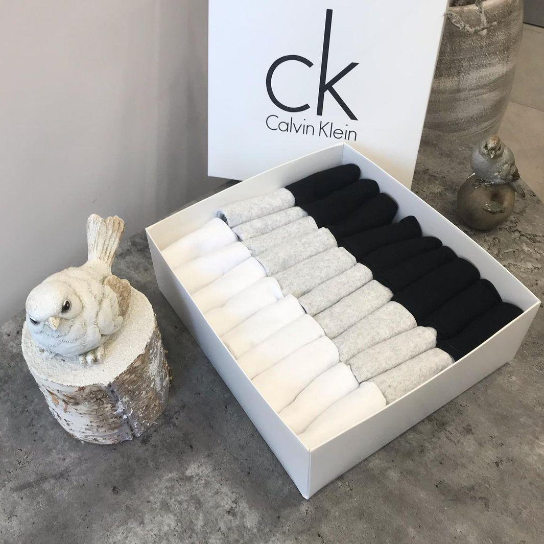 

Набор мужских носков Calvin Klein в фирменной коробке | 30 пар