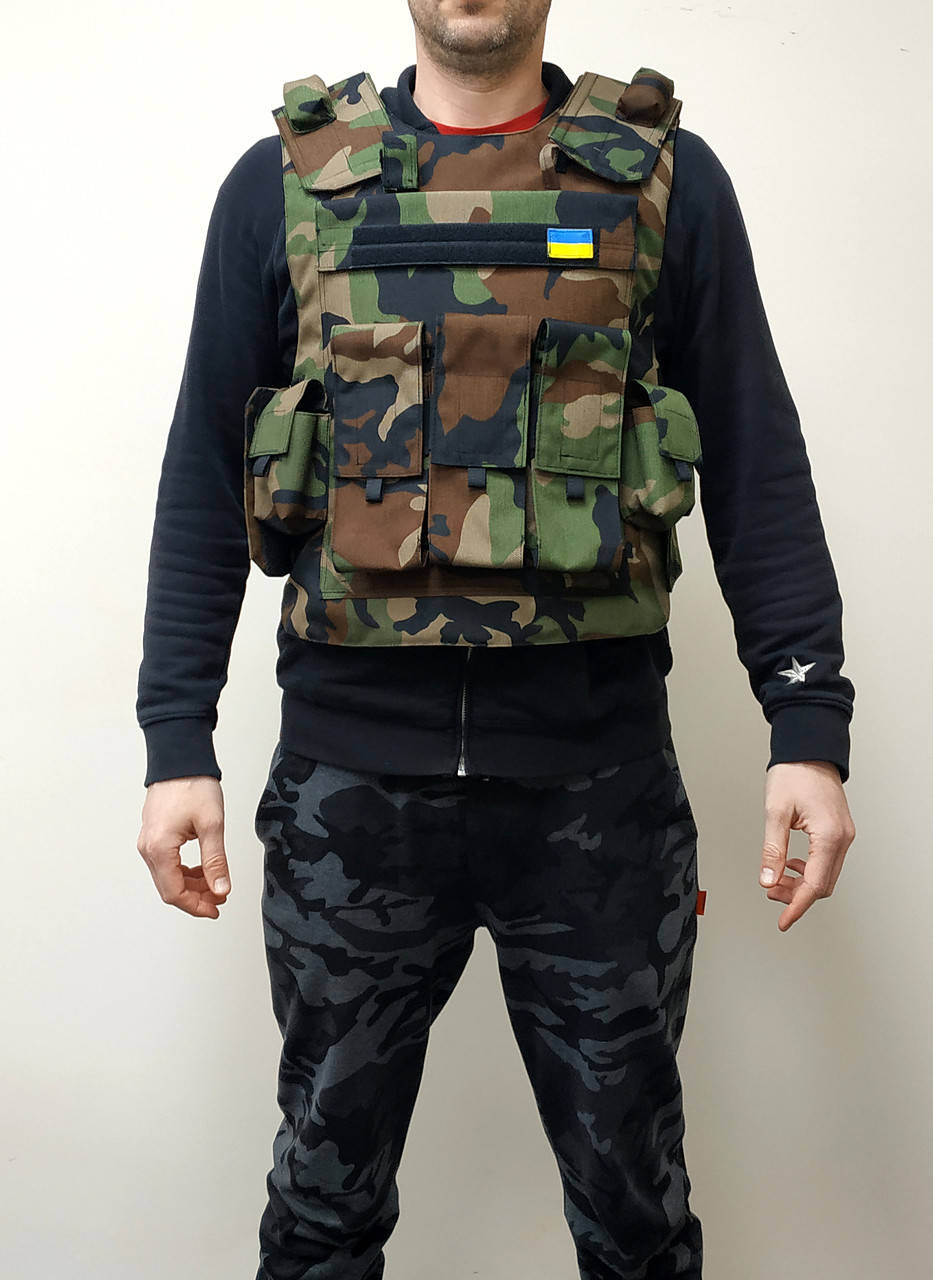 

Плитоноска зелений комуфляж Multicam UA FREEDOM