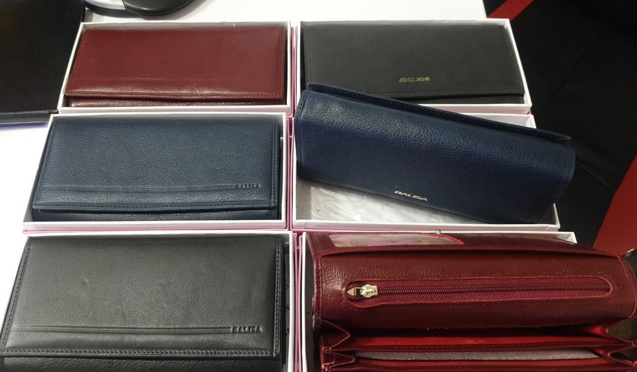 

Кошелек женский на кнопке натуральная кожа в разных цветах Balisa, Разные цвета