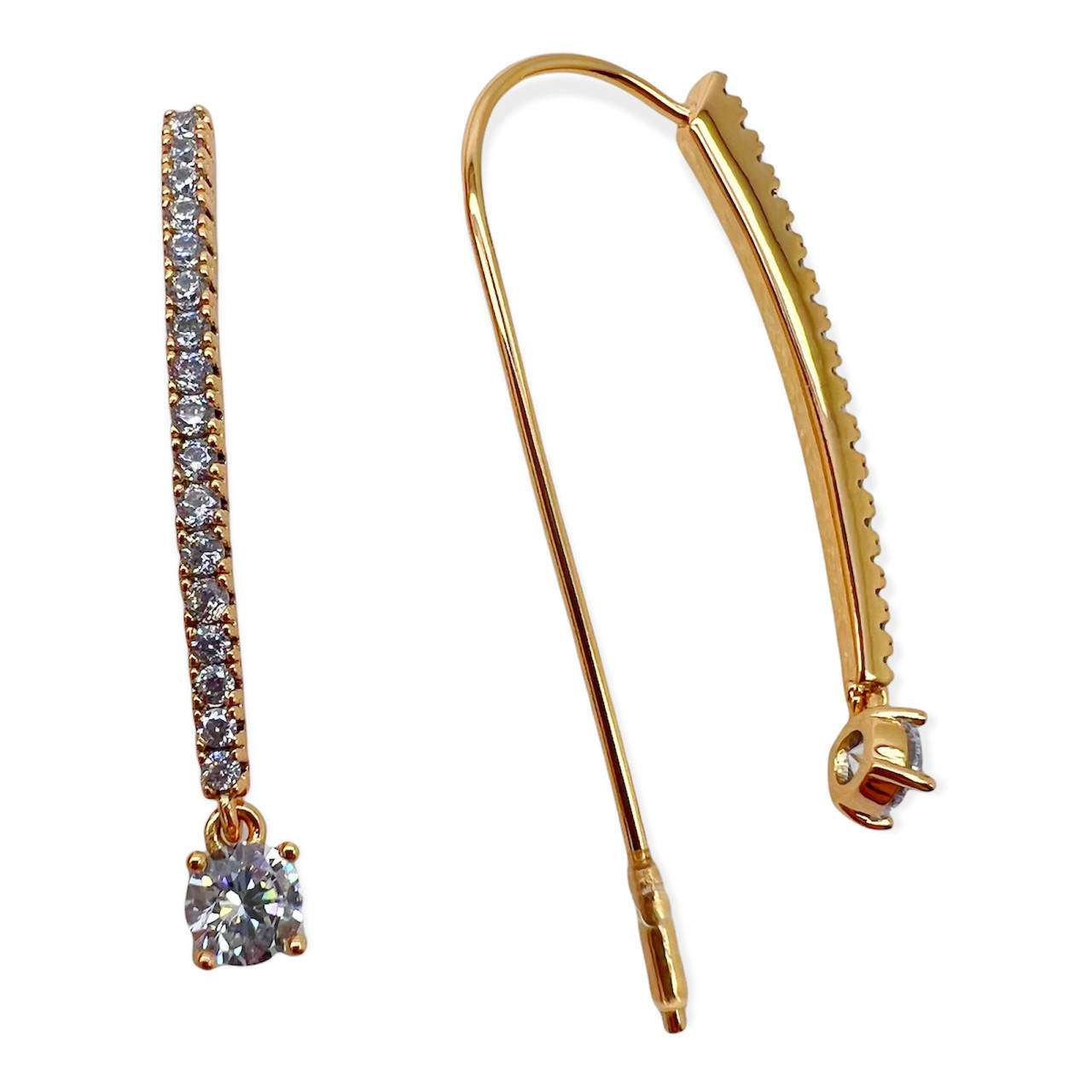 

Серьги модные Xuping. 18k