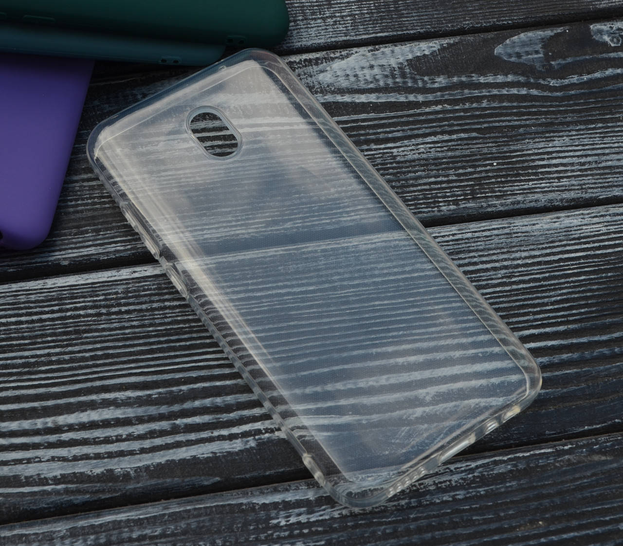 

Матовый силиконовый чехол для Xiaomi Redmi 8A Прозрачный