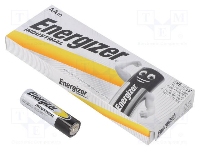

Батарейки ENERGIZER INDUSTRIAL AA (LR6) (10 шт)
