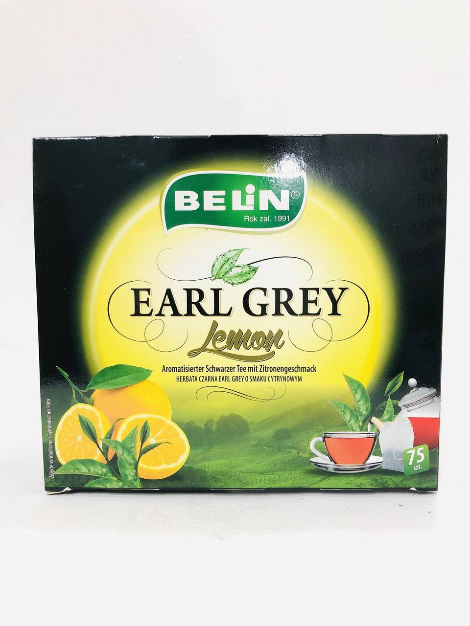 

Чай Belin чорний з лимоном 75пак