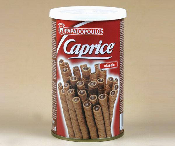 

Палочки Шоколадные Papadopoulos Caprice Chocolate Wafer Rolls 250g Каприс Трубочки