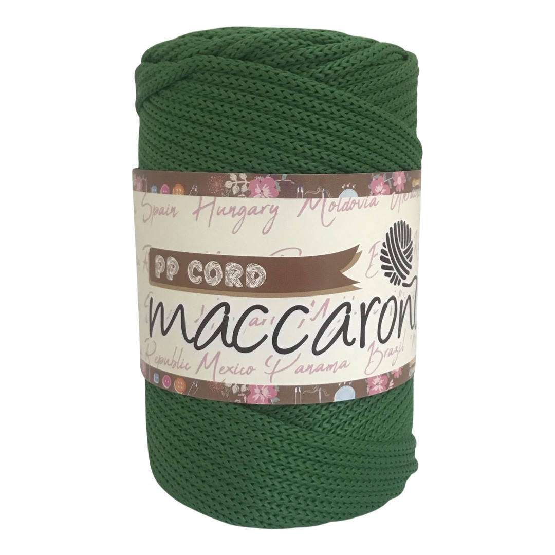 

Полипропиленовый шнур Maccaroni PP Cord 5 mm ,зеленый, Зелёный