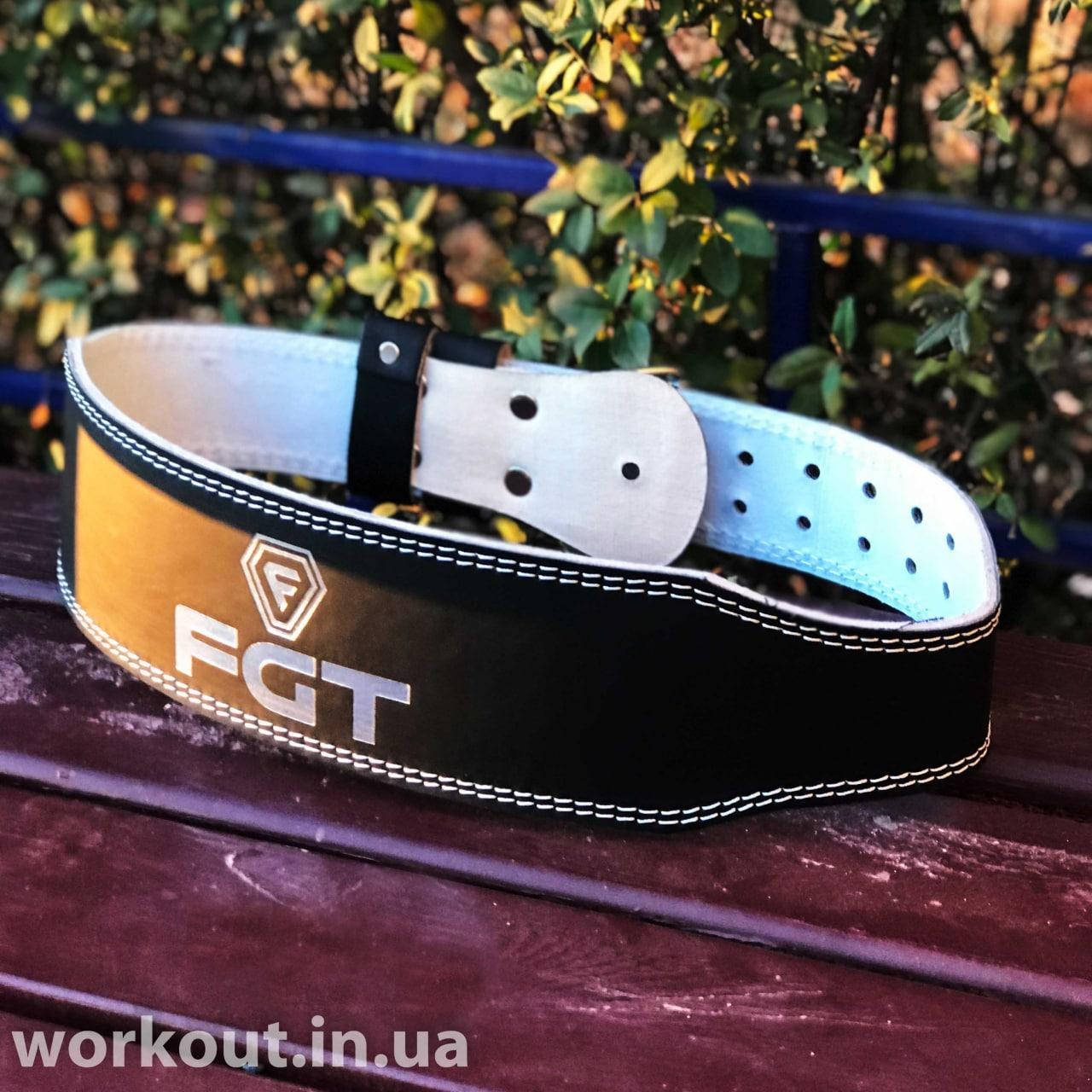 

Пояс атлетический FGT узкий р.L черный