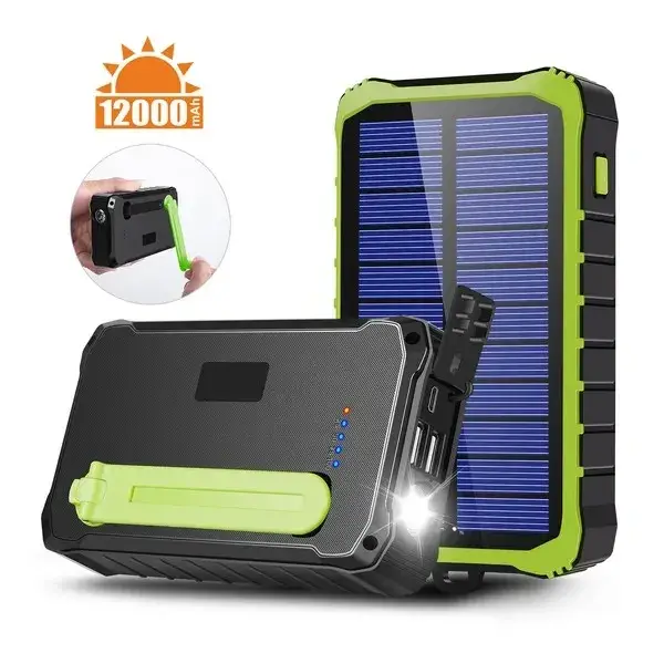 

Дополнительный аккумулятор Mibrand EXTREM 12000mAh solar and dynamo rechargable