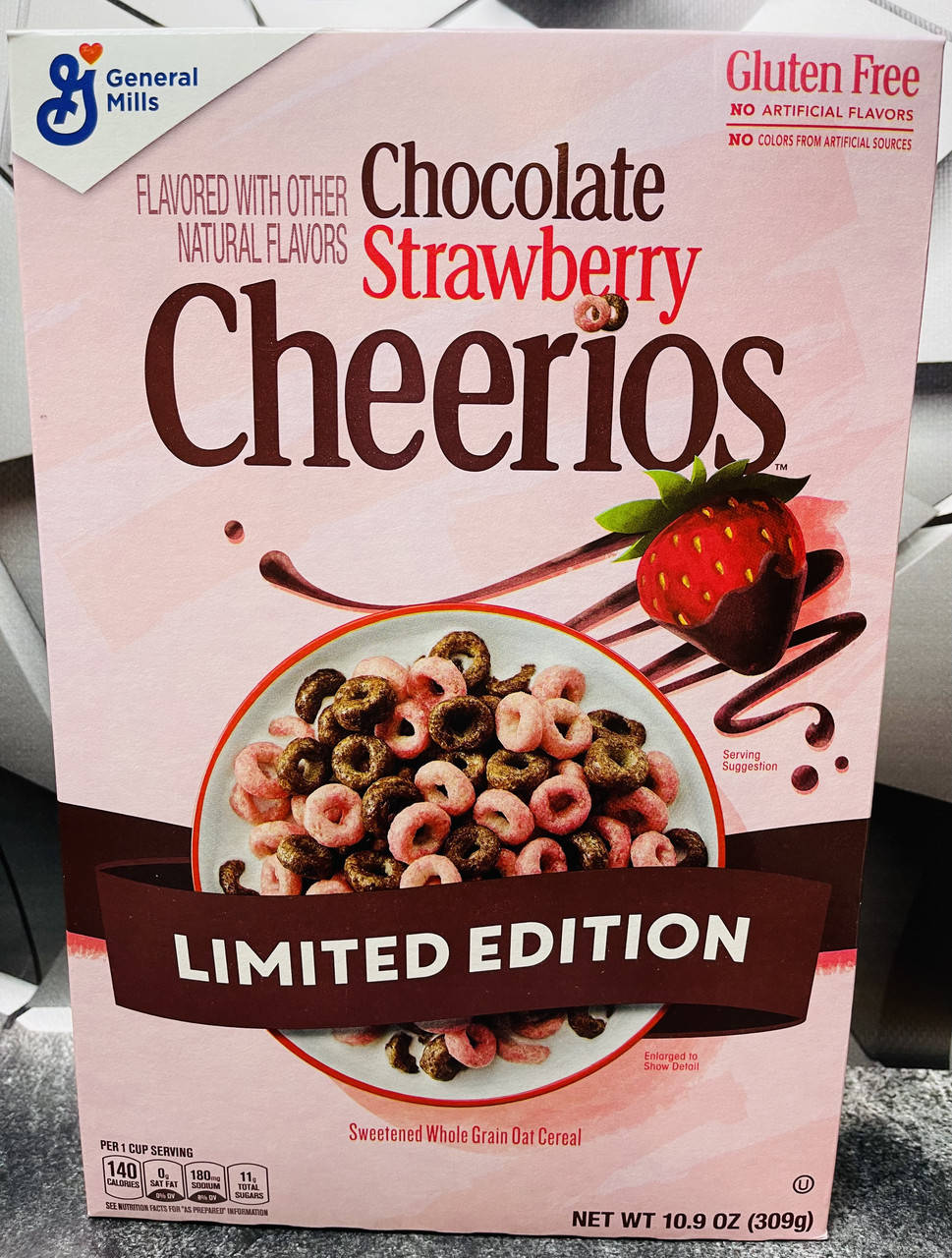 

Сухий сніданок Cheerios смак полуниці у шоколаді