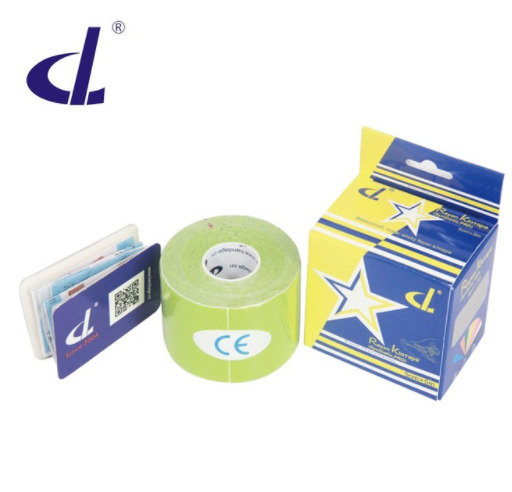 

Кинезио тейп KinTape DL RAYON 5 см х 5 м ВИСКОЗА зеленый