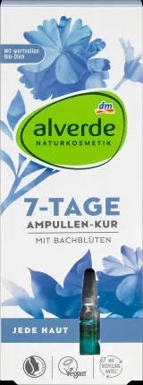 

Alverde Naturkosmetik 7-Tage Jede Haut Ampullenkur ампулы для лица 7-дневный курс 7 мл